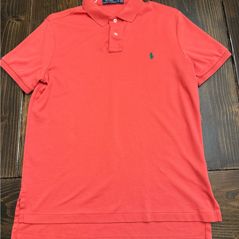 Ralph Lauren Men's Polo Shirt in coral
